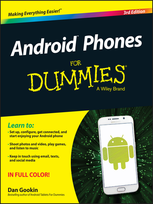 Title details for Android Phones for Dummies by Dan Gookin - Available